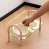 Ceramic Double Bowl Slow Feeder Set for Pets
