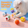 Flower Bell Ball Cat Toy with Cotton Rope