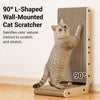 L-Shaped Vertical Kraft Paper Cat Scratcher