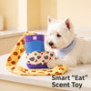 Boot-Shaped Sniffing Toy for Dogs with Crinkle and Squeak Sounds