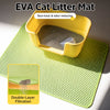 Double-Layer Cat Litter Mat with Collection Pocket
