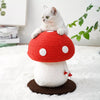 Mushroom-Shaped Vertical Cat Scratching Post