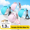 Portable Collapsible Dog Water Bowl for Walks and Travel