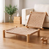 Rattan Cat Bed & Scratcher