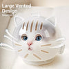 Clear Plastic Cone Collar for Cats