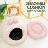 Enclosed Tent Pet Bed for Cats and Small Dogs