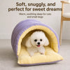 Removable Semi-Enclosed Cat & Dog Bed