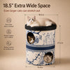 Three-Tier Corrugated Cardboard Cat Scratcher House