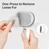 Dual-Sided Deshedding and Detangling Brush for Dogs and Cats