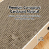 L-Shaped Vertical Kraft Paper Cat Scratcher