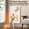 Wall-Mounted Cat Scratching Board with Braided Cotton Rope