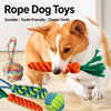 Squeaky Rope Chew Toy for Small and Medium Dogs