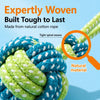 Interactive Rope Dog Toy for Tugging and Chewing