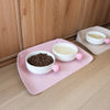 Raised-Edge Pet Bowl Placemat for Cats & Dogs
