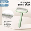 Curved-Handle Pin Brush for Dogs & Cats