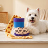 Boot-Shaped Sniffing Toy for Dogs with Crinkle and Squeak Sounds
