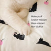 Cotton-Linen Pet Bed Cushion for Small Dogs & Rabbits