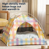 Semi-Enclosed Tent Pet Bed