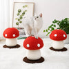 Mushroom-Shaped Vertical Cat Scratching Post