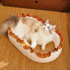 French-Style Cat Bed for Indoor Lounging