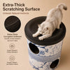 Three-Tier Corrugated Cardboard Cat Scratcher House