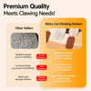 Wall-Mounted Cat Scratcher with Adhesive Backing