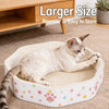 Petal-Shaped Corrugated Cardboard Cat Scratcher