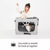 Foldable Polyester Pet Carrier for Cats and Dogs