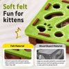 Interactive Plush Cat Toy with Bells