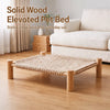 Rattan Cat Bed & Scratcher