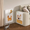 Wall-Mounted Cat Scratching Board with Braided Cotton Rope