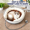 Cat Bed with Integrated Scratcher and Removable Washable Cover