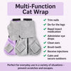 Pet Grooming Restraint Wrap for Nail Trimming