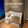 Dog Potty Tray with Splash Guard for Small to Large Dogs