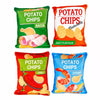 Plush Potato Chip Crinkle Toy for Dogs and Cats
