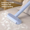 Long-Handle Pet Hair Remover for Sofas, Carpets & Fabric