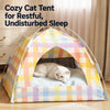 Semi-Enclosed Tent Pet Bed