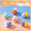 Flower Bell Ball Cat Toy with Cotton Rope