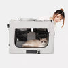 Foldable Polyester Pet Carrier for Cats and Dogs