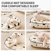 Cotton-Linen Pet Bed Cushion for Small Dogs & Rabbits