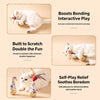 Feather Wobble Cat Toy for Interactive Play