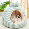 Enclosed Tent Pet Bed for Cats and Small Dogs