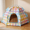 Semi-Enclosed Tent Pet Bed