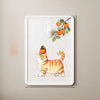 Wall-Mounted Cat Scratching Board with Braided Cotton Rope