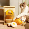 Natural Loofah Cat Toy with Catnip