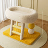 Integrated Cat Scratcher and Resting Bed