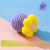 Flower Bell Ball Cat Toy with Cotton Rope