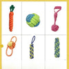 Squeaky Rope Chew Toy for Small and Medium Dogs