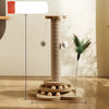 Vertical Sisal Cat Scratching Post with Cat Tree Structure