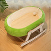 Low-Profile Cat Tree with Sisal Scratcher and Cat Bed